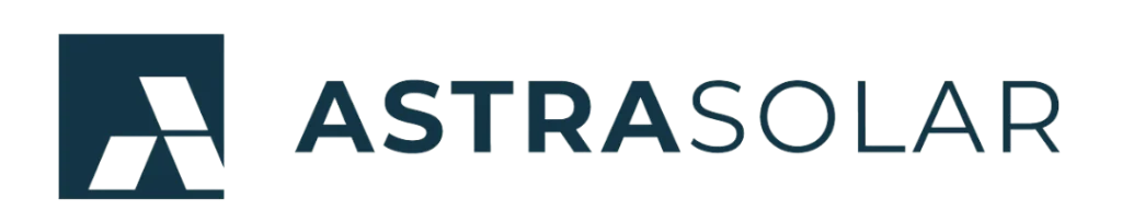 Logo Astra Solar Azul